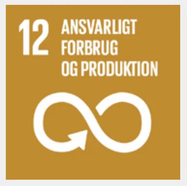 SDG symbol: Ansvarligt forbrug og produktion