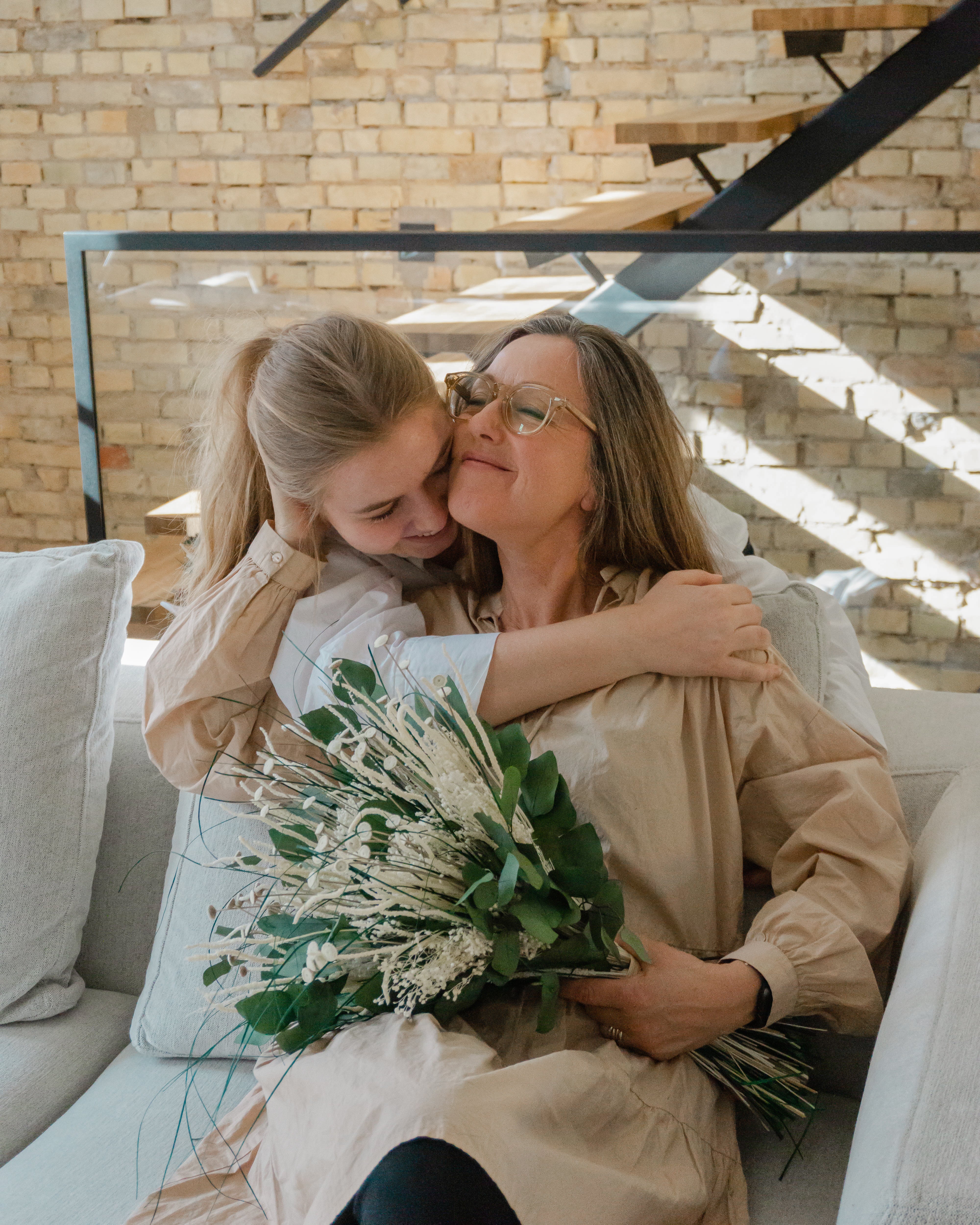 Kærlig hilsen buket blomster